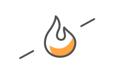 non flammable icon